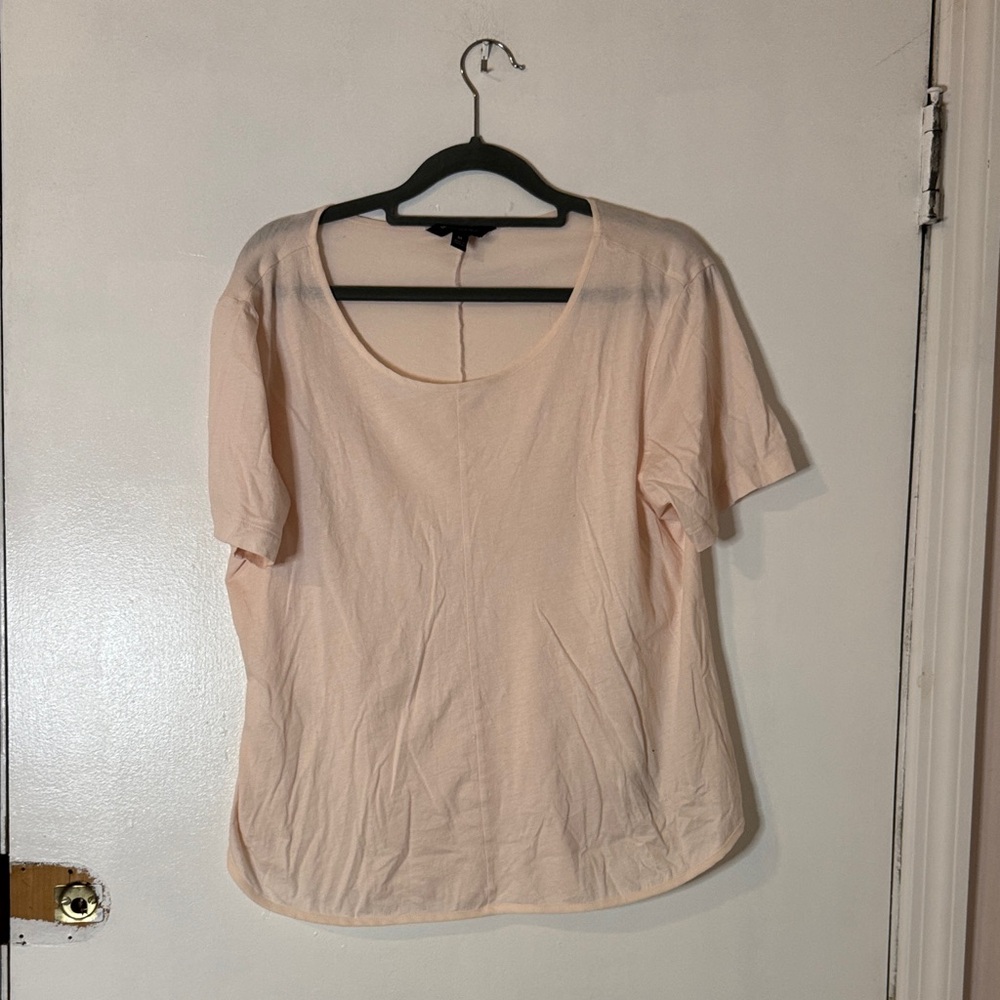 Banana Republic Soft blush Short Sleeve Tee
